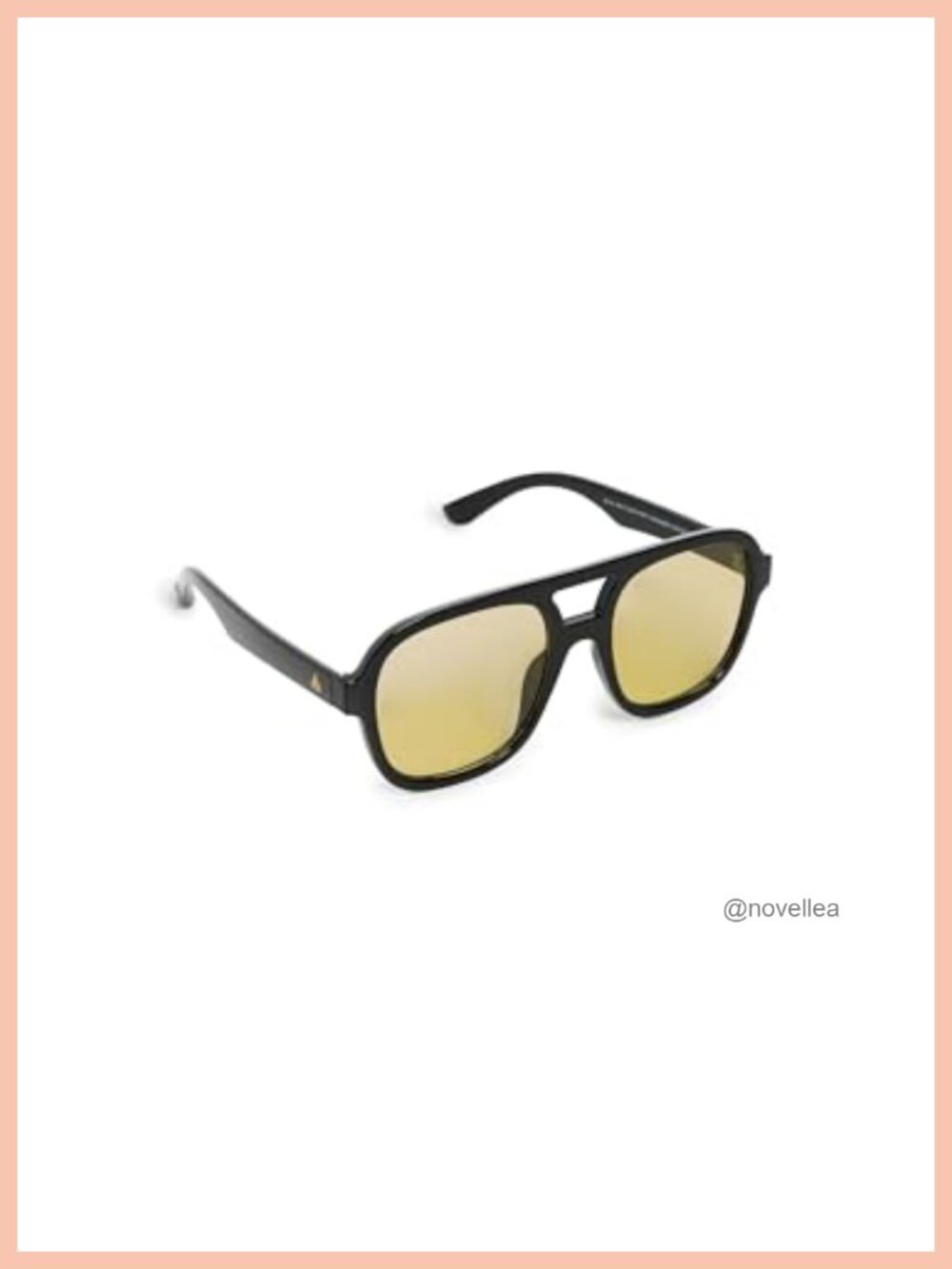 Aviator Sunglasses Half Frame Plastic Gradient Lens